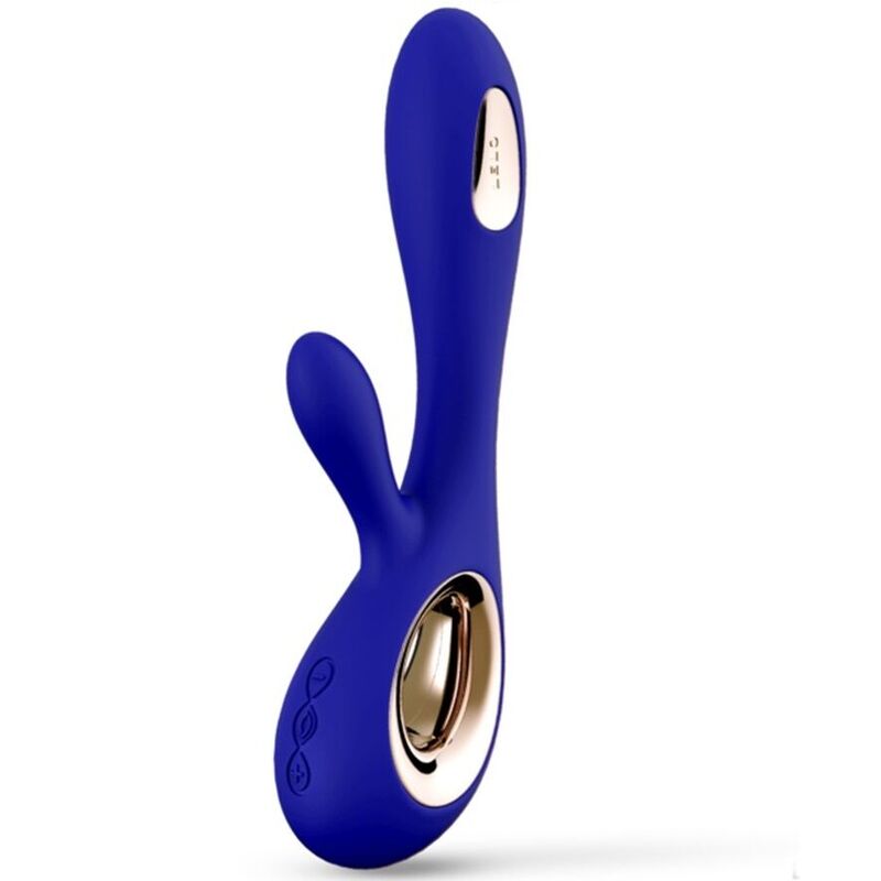 Imagen del artículo erótico LELO - SORAYA WAVE VIBRADOR RABBIT MIDNIGHT AZUL de LELO en la sección JUGUETES BIENESTAR |Vibradores|Vibradores HI-TECH de Millenial Sexshop.