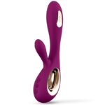 Imagen del artículo erótico LELO - SORAYA WAVE VIBRADOR RABBIT MORADO de LELO en la sección JUGUETES BIENESTAR |Vibradores|Vibradores HI-TECH de Millenial Sexshop.