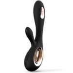 Imagen del artículo erótico LELO - SORAYA WAVE VIBRADOR RABBIT NEGRO de LELO en la sección JUGUETES BIENESTAR |Vibradores|Vibradores HI-TECH de Millenial Sexshop.