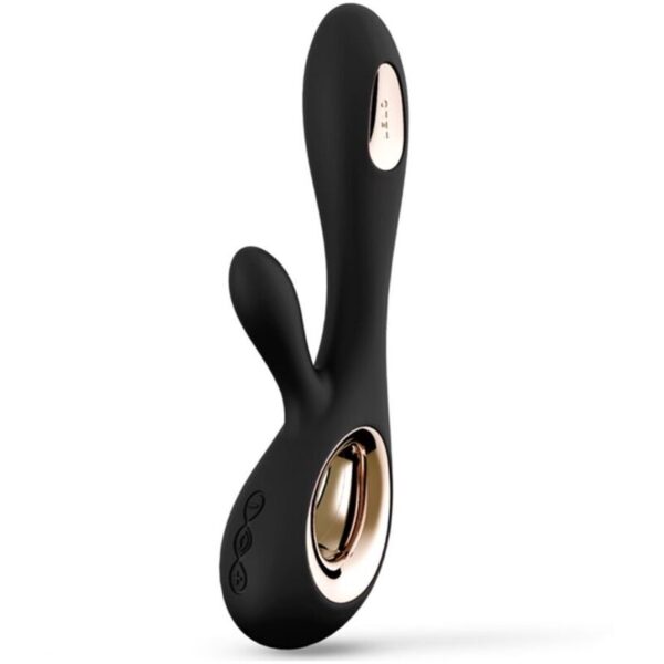 Imagen del artículo erótico LELO - SORAYA WAVE VIBRADOR RABBIT NEGRO de LELO en la sección JUGUETES BIENESTAR |Vibradores|Vibradores HI-TECH de Millenial Sexshop.