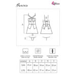 LIVCO CORSETTI FASHION - BARIRIN LC 90633 FALDA + PANTY NEGRO S/M - Imagen 7