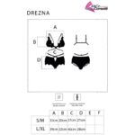 LIVCO CORSETTI FASHION - DREZNA LC 90733 SUJETADOR + PANTY NEGRO L/XL - Imagen 5