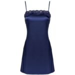 LIVCO CORSETTI FASHION - JACQUELINE LC 90249 BATA + CAMISA + PANTY AZUL MARINO L/XL - Imagen 6