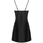 LIVCO CORSETTI FASHION - JACQUELINE LC 90249 BATA + CAMISA + PANTY NEGRO S/M - Imagen 6