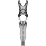 LIVCO CORSETTI FASHION - JULOVE BODYSTOCKING NEGRO TALLA ÚNICA - Imagen 10