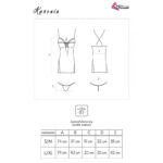 LIVCO CORSETTI FASHION - KARONIN LC 90628 FALDA + PANTY NEGRO S/M - Imagen 7