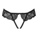 LIVCO CORSETTI FASHION - LOVE STORY LC 90679 PANTY CROTCHLESS NEGRO L/XL - Imagen 4