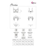 LIVCO CORSETTI FASHION - MORIDAM LC 90552 SUJETADOR + LIGUERO + PANTY NEGRO L/XL - Imagen 8