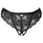 LIVCO CORSETTI FASHION - OKSURIN PANTY CROTCHLESS NEGRO S/M - Imagen 3