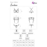 LIVCO CORSETTI FASHION - SNEHANA LC 90443 SUJETADOR + LIGUERO + PANTY NEGRO L/XL - Imagen 7