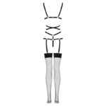 LIVCO CORSETTI FASHION - THIARA LC 20213 SET BODY + MEDIAS NEGRO L/XL - Imagen 7