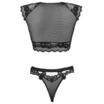 LIVCO CORSETTI FASHION - TIMOSAN LC 90631 SUJETADOR + PANTY NEGRO S/M - Imagen 4