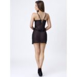 LIVCO CORSETTI FASHION - ZOE LC 20202 BABYDOLL + TANGA NEGRO S/M - Imagen 3