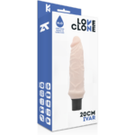 LOVECLONE - IVAR VIBRADOR REALÍSTICO SELF LUBRICATION 20 CM -O- 3.7 CM - Imagen 4