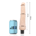 LOVECLONE - RAGNAR VIBRADOR REALÍSTICO SELF LUBRICATION 24.5 CM -O- 3.5 CM - Imagen 2