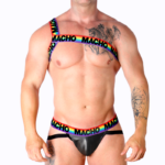 Imagen del artículo erótico MACHO - ARNÉS ROMANO PRIDE L/XL de MACHO UNDERWEAR en la sección MODA & LENCERÍA|Lencería Hombre|Arneses Hombre de Millenial Sexshop.