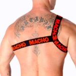 MACHO - ARNÉS ROMANO ROJO L/XL - Imagen 3