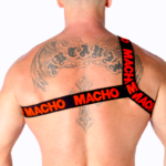 MACHO - ARNÉS ROMANO ROJO L/XL - Imagen 4