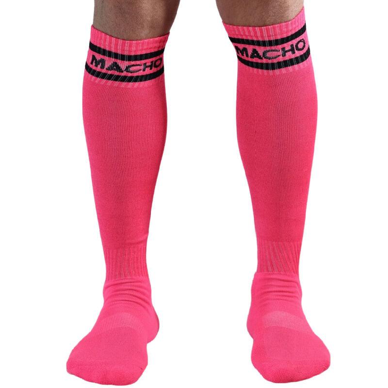 Imagen del artículo erótico MACHO - CALCETINES LARGOS TALLA ÚNICA ROSA de MACHO UNDERWEAR en la sección MODA & LENCERÍA|Lencería Hombre|Calcetines de Millenial Sexshop.
