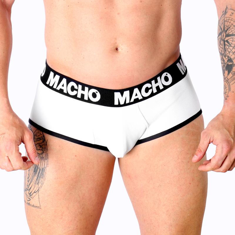 Imagen del artículo erótico MACHO - MS30BL SLIP BLANCO XL de MACHO UNDERWEAR en la sección MODA & LENCERÍA|Lencería Hombre|Slips de Millenial Sexshop.
