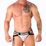 MACHO - MX26X1 JOCK REJILLA BLANCO M - Imagen 2