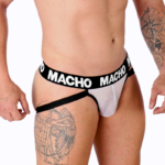MACHO - MX26X1 JOCK REJILLA BLANCO M - Imagen 3