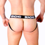 MACHO - MX27GR JOCK CUERO GRIS BEIGE M - Imagen 4