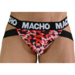 Imagen del artículo erótico MACHO - MX28MR JOCK MILITAR ROJO S de MACHO UNDERWEAR en la sección MODA & LENCERÍA|Lencería Hombre|Jockstraps de Millenial Sexshop.