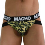 Imagen del artículo erótico MACHO - MX28MV JOCK MILITAR VERDE M de MACHO UNDERWEAR en la sección MODA & LENCERÍA|Lencería Hombre|Jockstraps de Millenial Sexshop.