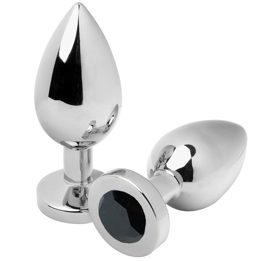 Imagen del artículo erótico METAL HARD - ANAL PLUG DIAMOND NEGRO MEDIUM 7.62CM de METAL HARD en la sección JUGUETES BIENESTAR |Anal|Plugs Anales de Millenial Sexshop.