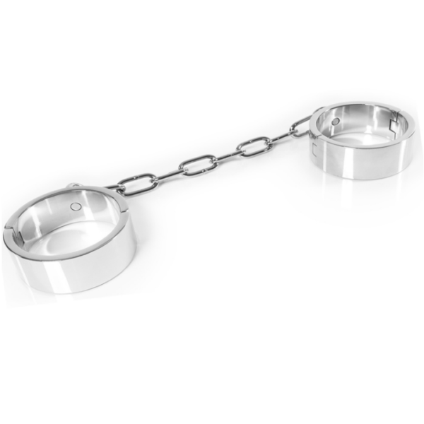 Imagen del artículo erótico METAL HARD - ESPOSAS TOBILLO CON LLAVE ALLEN SUMISIÓN BDSM de METAL HARD en la sección BDSM & BONDAGE |Bondage|Esposas de Millenial Sexshop.