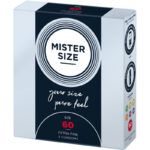 MISTER SIZE - PRESERVATIVOS TALLA XL 60 MM (3 UNIDADES) - Imagen 2