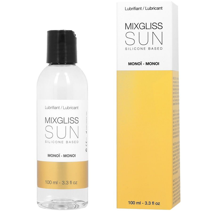 Imagen del artículo erótico MIXGLISS - BASED LUBRICANTE BASE SILICONA ÁROMA MONOI 100ML de MIXGLISS en la sección DROGUERÍA |Lubricantes|Base Silicona de Millenial Sexshop.