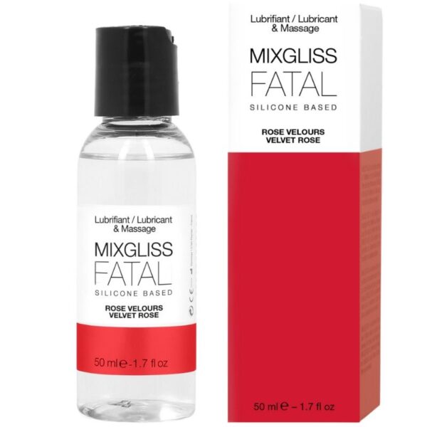 Imagen del artículo erótico MIXGLISS - FATAL LUBRICANTE SILICONA ROSAS 50 ML de MIXGLISS en la sección DROGUERÍA |Lubricantes|Con deliciosos Sabores de Millenial Sexshop.