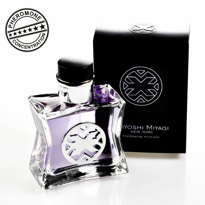 Imagen del artículo erótico MIYOSHI MIYAGI - NEW YORK PERFUME DE FEROMONAS HOMBRE 80ML de MIYOSHI MIYAGI en la sección DROGUERÍA |Perfumes de Millenial Sexshop.