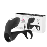 Imagen del artículo erótico MORESSA - BRANDON POTENTE ANILLO VIBRADOR CON FUNDA DE ENGROSAMIENTO MASCULINO de MORESSA en la sección JUGUETES BIENESTAR |Juguetes para Hombres|Accesorios para el pene|Anillos Pene|Anillos con Vibración de Millenial Sexshop.