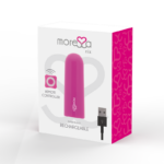 MORESSA - NIX POTENTE VIBRADOR MULTI JUEGOS CONTROL REMOTO ROSA - Imagen 3