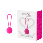 Imagen del artículo erótico MORESSA - OSIAN ONE ENTRENAMIENTO SUELO PELVICO 51gr PREMIUM SILICONA ROSA de MORESSA en la sección JUGUETES BIENESTAR |Juguetes para Mujeres|Bolas Chinas|Bolas Silicona de Millenial Sexshop.