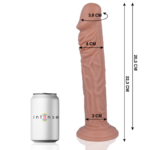 MR INTENSE - 27 PENE REALÍSTICO 22.3 CM -O- 4 CM - Imagen 2
