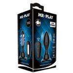 MR PLAY - PLUG ANAL CON VIBRACIÓN NEGRO CONTROL REMOTO - Imagen 9