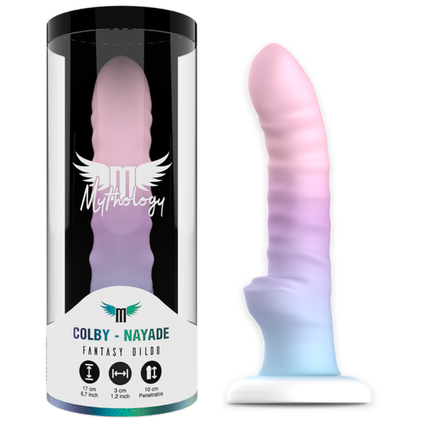 Imagen del artículo erótico MYTHOLOGY - COLBY NAYADE DILDO de MYTHOLOGY FANTASY DILDO en la sección JUGUETES BIENESTAR |Juguetes para Hombres|Masturbadores varios de Millenial Sexshop.