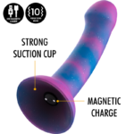 MYTHOLOGY - DION GALACTIC DILDO M - VIBRADOR COMPATIBLE CON WATCHME WIRELESS TECHNOLOGY - Imagen 2