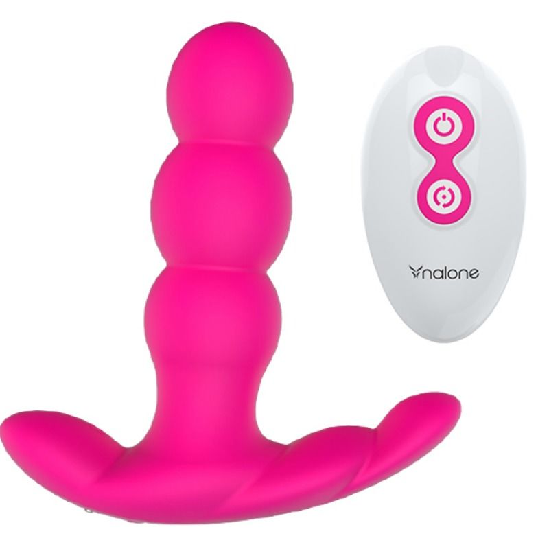 Imagen del artículo erótico NALONE - PEARL VIBRADOR ANAL CONTROL REMOTO NEGRO de NALONE en la sección JUGUETES BIENESTAR |Vibradores|Vibradores control remoto de Millenial Sexshop.