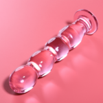 NEBULA SERIES BY IBIZA - MODELO 10 DILDO CRISTAL ROSA 16.5 CM -O- 3.5 CM - Imagen 2