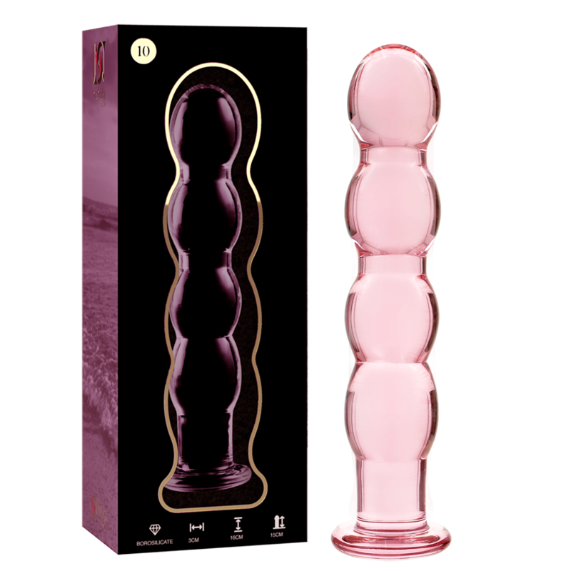 Imagen del artículo erótico NEBULA SERIES BY IBIZA - MODELO 10 DILDO CRISTAL ROSA 16.5 CM -O- 3.5 CM de NEBULA SERIES BY IBIZA en la sección JUGUETES BIENESTAR |Dildos sin Vibración de Millenial Sexshop.