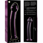 NEBULA SERIES BY IBIZA - MODELO 11 DILDO CRISTAL ROSA 16 CM -O- 3 CM - Imagen 6