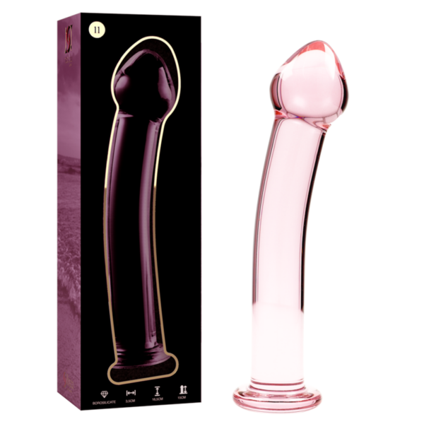 Imagen del artículo erótico NEBULA SERIES BY IBIZA - MODELO 11 DILDO CRISTAL ROSA 16 CM -O- 3 CM de NEBULA SERIES BY IBIZA en la sección JUGUETES BIENESTAR |Dildos sin Vibración de Millenial Sexshop.