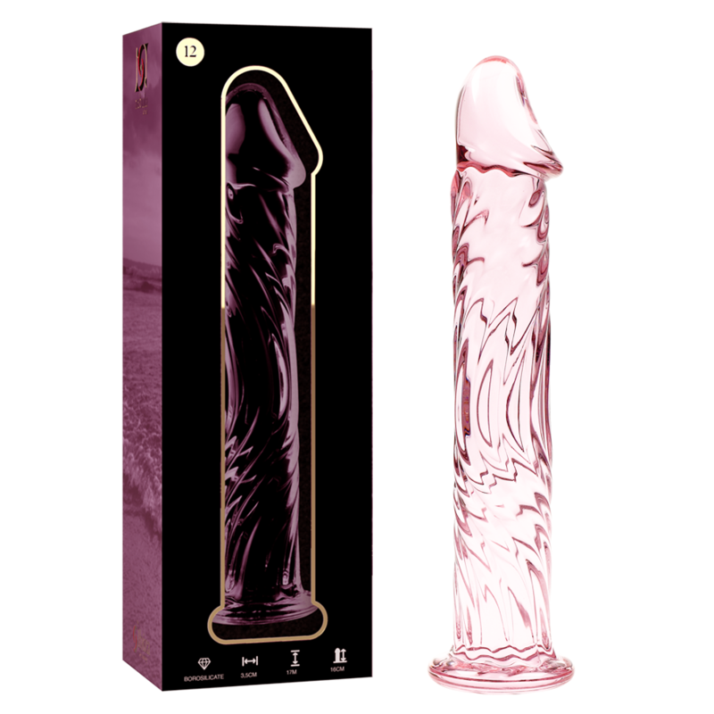 Imagen del artículo erótico NEBULA SERIES BY IBIZA - MODELO 12 DILDO CRISTAL ROSA 17 CM -O- 3.5 CM de NEBULA SERIES BY IBIZA en la sección JUGUETES BIENESTAR |Dildos sin Vibración de Millenial Sexshop.