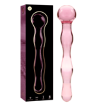 Imagen del artículo erótico NEBULA SERIES BY IBIZA - MODELO 13 DILDO CRISTAL ROSA 18 CM -O- 3.5 CM de NEBULA SERIES BY IBIZA en la sección JUGUETES BIENESTAR |Dildos sin Vibración de Millenial Sexshop.