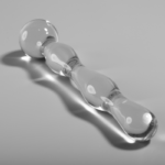 NEBULA SERIES BY IBIZA - MODELO 13 DILDO CRISTAL TRANSPARENTE 18 CM -O- 3.5 CM - Imagen 2